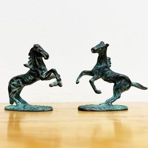 청동 미니 말 셋트 장식품 인테리어 수공예 소품