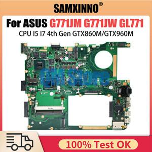 ASUS ROG 노트북 메인보드 G771JM G771JW GL771 GL771JM GL771JW G771J I5 I7 CPU GTX860M GTX960M LVDS ED