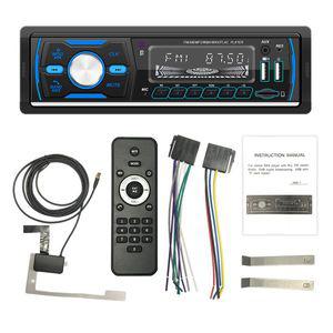 카 라디오 오디오 블루투스 우퍼 리시버 AUX 동글 RDS DAB 디지털 자동차 1Din Mp3 플레이어 듀얼 USB TF