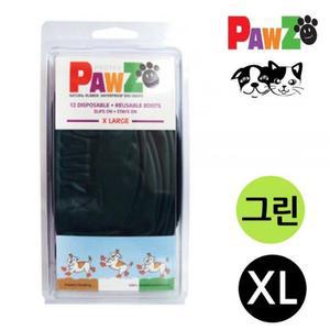 [BZJHL3N0_4B]포우즈 라텍스 강아지 신발 (그린) (XL)
