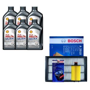 코란도 투리스모 디젤 쉘 힐릭스 울트라 AM-L 5W30 6L 엔진오일+필터 세트 0075-2910