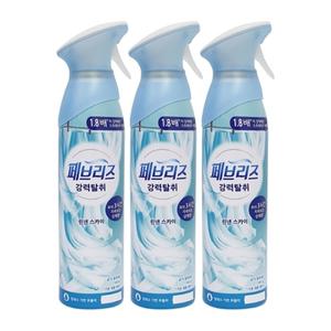 페브리즈 에어 린넨 스카이 165g x3 /실내냄새제거/방향제