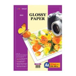 한솔 광택용지 180g A4 20매 복사용지 프린터종이