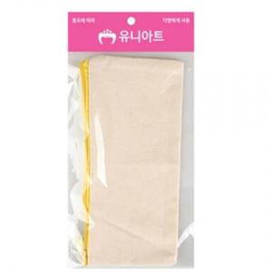 DIY 천 필통 꾸미기 노랑 초등 학생 유치원 만들기