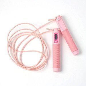 [베프몰]스마트 VMCDCSRU 카운트 줄넘기 유산소 운동 뱃살 키성장 핑크