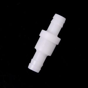 플라스틱 편도 인라인 체크 밸브 연료 가스 물 흰색, 4mm/6mm/8mm/10mm/12mm, 1 개