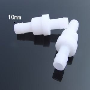 1PCS 3 / 4 5 7 10mm 플라스틱 편도 인라인 체크 밸브 가스 공기 물 동일 직경 수족관 펌프