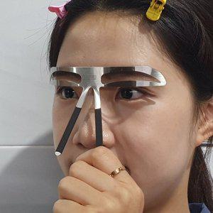 JPAR 눈썹그리기 가이드 눈썹틀 자연형 (WFHDVZX)