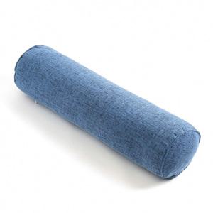 TK (2개) 홈스테이 면마 원통 쿠션 15X60cm 블루 원통쿠션 원기둥쿠션 롱쿠션 일자쿠션 원형쿠션