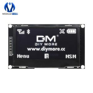 디지털 LCD 화면 12864x64 OLED 디스플레이 모듈 C51 보드 Arduino 흰색 SSD1309 STM32 Diy 전자, 2.42 인