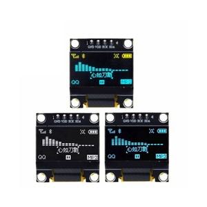 노란색 파란색 이중 색상 흰색 128X64 OLED LCD LED 디스플레이 모듈 0.96 