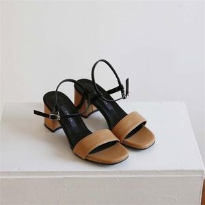 [오노마] ONM 발목스트랩 샌들구두 여름신발 데일리 스퀘어코  8533094)