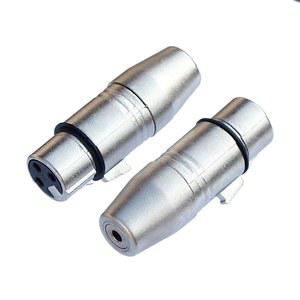 XLR 마이크 스피커용 사운드 핀 5mm 콘솔 잭 커넥터 암 3 어댑터 오디오
