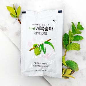 야생 개복숭아 진액 개복숭아 즙 100ml x 30EA 돌복숭아 산복숭아 무첨가