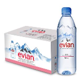 [CI 가공식품(커피/차/음료/소스/양념)] 에비앙 천연광천수 500ml x 24팩
