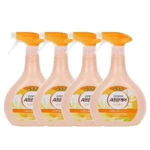 샤프란케어 섬유탈취제 싱그러운향 900ml, 4개