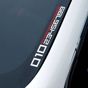 데칼스토어 주차번호판 데칼 스티커 G-003 주차알림판