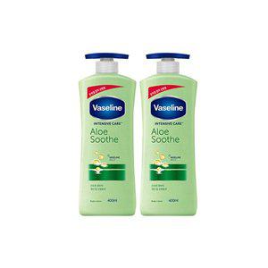 [바세린] 인텐시브케어 알로에수드 로션 400ml x 2개