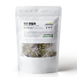 늘해찬 국산 볶은 연잎차 전통차 50티백