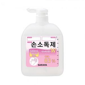 [BZFK126O_51C6]사니사라W 500mL 알콜83% 저점도 손소독제