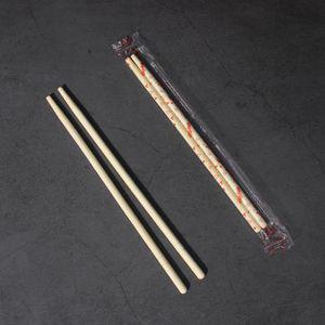 일회용젓가락 나무젓가락 레드 OPP 160mm 둥근 3000개