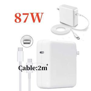 MacBook Pro/Air13에 적합한 87W USB-C 휴대폰 및 태블릿 충전기 15인치 전원 어댑터 type-c 충전 케이블2m