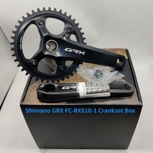 Shimano GRX FC RX810 1X11 2x11 속도 크랭크 셋 도로 자전거 170/172.5/175mm 40T 48-31T