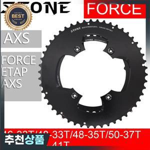 STONE 107BCD 자전거 더블 체인링 라운드 2X Sram FORCE ETAP 플랫탑 AXS 12S 46T 33 35T 서클