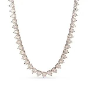 14k 모이사나이트 1부 3프롱 테니스 목걸이 42cm