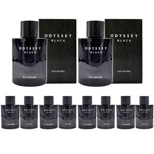 오딧세이 블랙 스킨 리파이너 130ml x2개 남성전용+블랙 스킨30ml x4개+에멀전30ml x4개 증 정