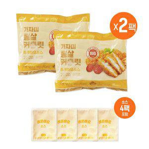 [프리미어][1+1] 가자미 통살 커틀릿 (생선까스) + 레몬마요소스 300g×2개입 (총 600g)