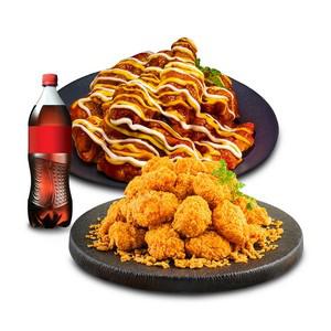 (호식이두마리) 맵시크치킨(hot)+크리스피(순살)+콜라500ml
