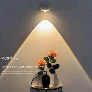 충전식핀조명 무선 벽조명 부착식 스포트라이트 무타공
