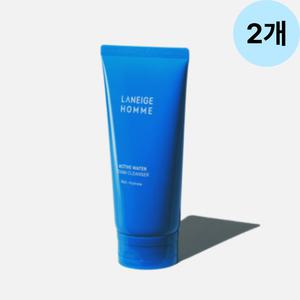 라네즈 옴므 액티브 워터 클렌징 폼 클렌저 150ml X2