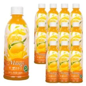 파모빗 찐 망고 착즙 주스 100 350ml x 12병