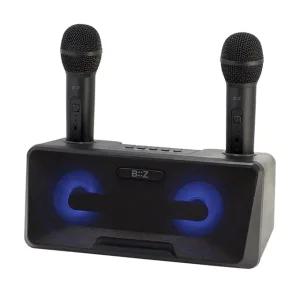 무선 블루투스 노래방 마이크 스피커 듀엣 듀얼 BZK1010C