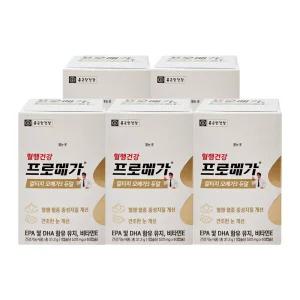 프로메가 알티지 오메가3 듀얼 520mg x 60캡슐 5개