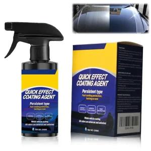 Car Coating Spray, Quick Effect Ceramic Coating Agent for Car Wax Polish Spray, Automotive Gloss  S