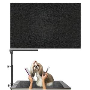 Wiojtry 개 그루밍 테이블 매트, 24x47 인치 매트 패드 논슬립, 집에서 그루밍을 위한 애완동물 그루머 간편한 청소 내구성