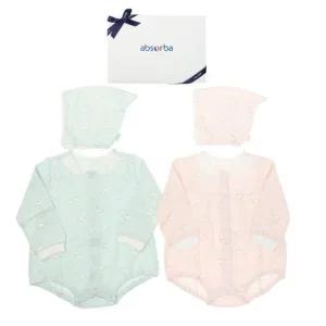 [갤러리아] (압소바뱀띠출산백일돌조카아기외출복)도리바디슈트(A27-10625)