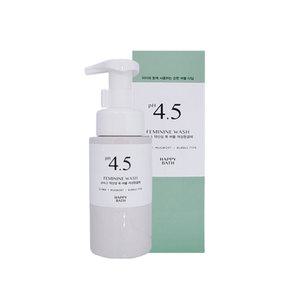 해피바스 PH4.5 약산성 쑥 버블 여성청결제 250g