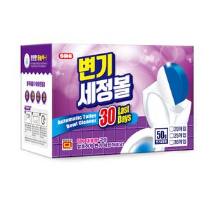 신희 변기세정제 50g x 20 세정볼 세제 청소 변기청 블루앤화이트