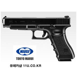 일본 도쿄 마루이 MARUI NEW 글록 차세대 신형 GLOCK 34 GBB GAS GUN 가스건 장난감 비비 권총