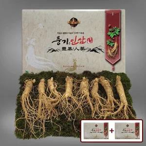 [풍기인삼][9/19(금)순차출고][풍기인삼]  5년근 수삼 500g (8-10뿌리) x 2박스