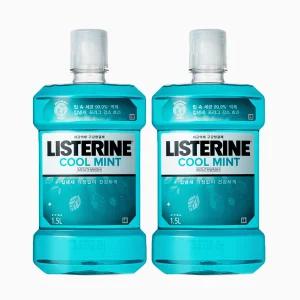 리스테린 쿨민트 1.5L x 2개 구강청결제