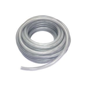 투명 고압호스 32mm x 50M롤 PVC 고압 나선호스/흡배수용/식품용/양수펌프