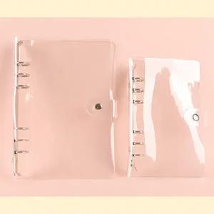 투명 육공 6공 다이어리 A6 커버 [만년 다이어리커버 케이스 꾸미기 만들기 DIY]