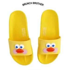 [제이큐]슬리퍼 실내화 거실화 학생화 팝아이 옐로우덕 신발