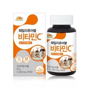 갤러리아 VB 패밀리 츄어블 비타민C 망고파인애플맛 2박스 6개월분
