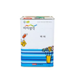 삼화페인트 아이생각 슈퍼케어 1급 외부 18L 백색